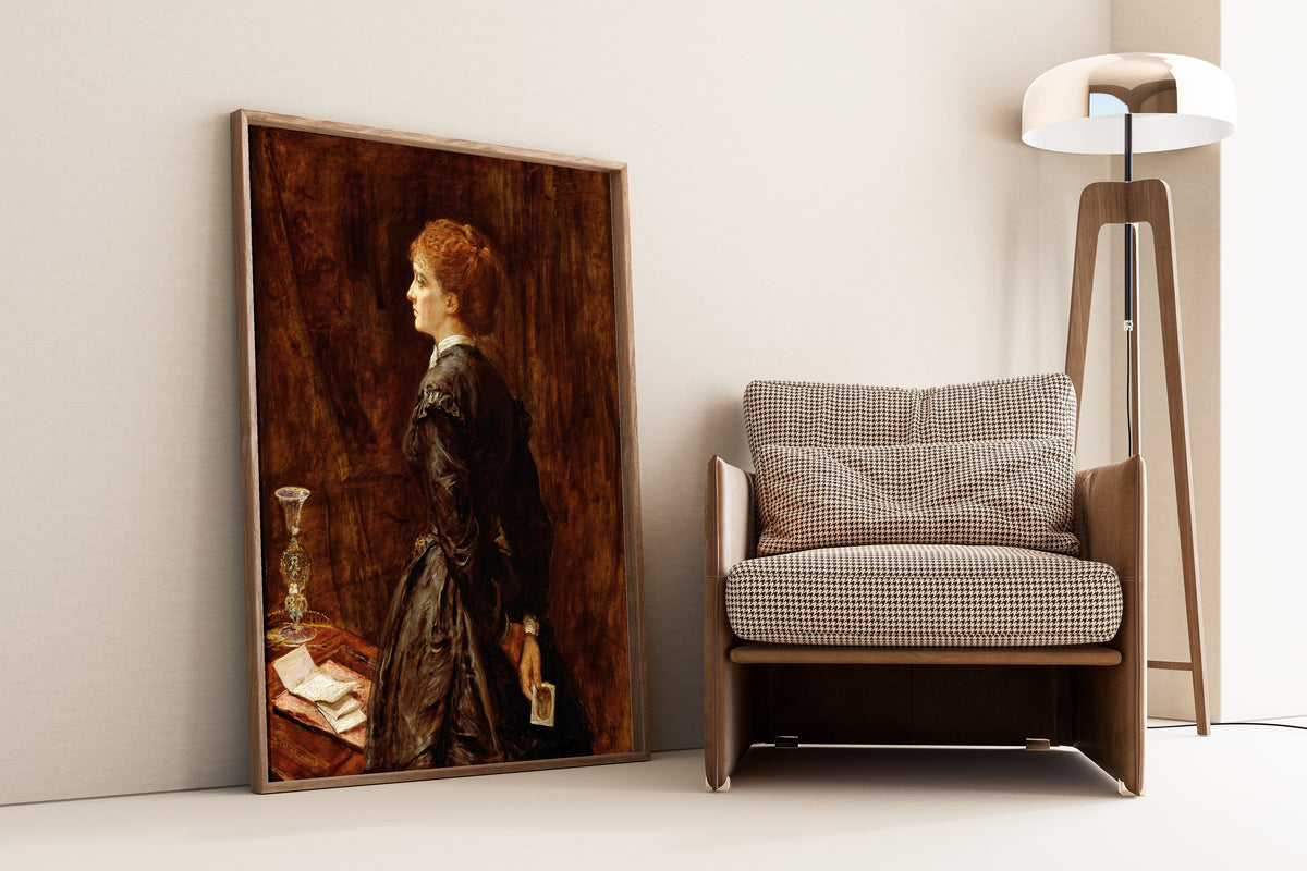 John Everett Millais — Yes or No? | Pre-Raphaelite Art Print