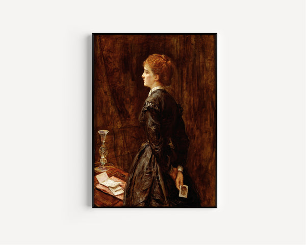 John Everett Millais — Yes or No? | Pre-Raphaelite Art Print