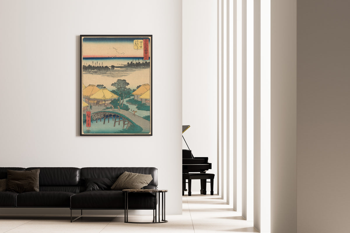 Utagawa Hiroshige — Famous Sights of the Fifty-three Stations: Yokkaichi | Japanese Woodblock Print (Ukiyo-e)