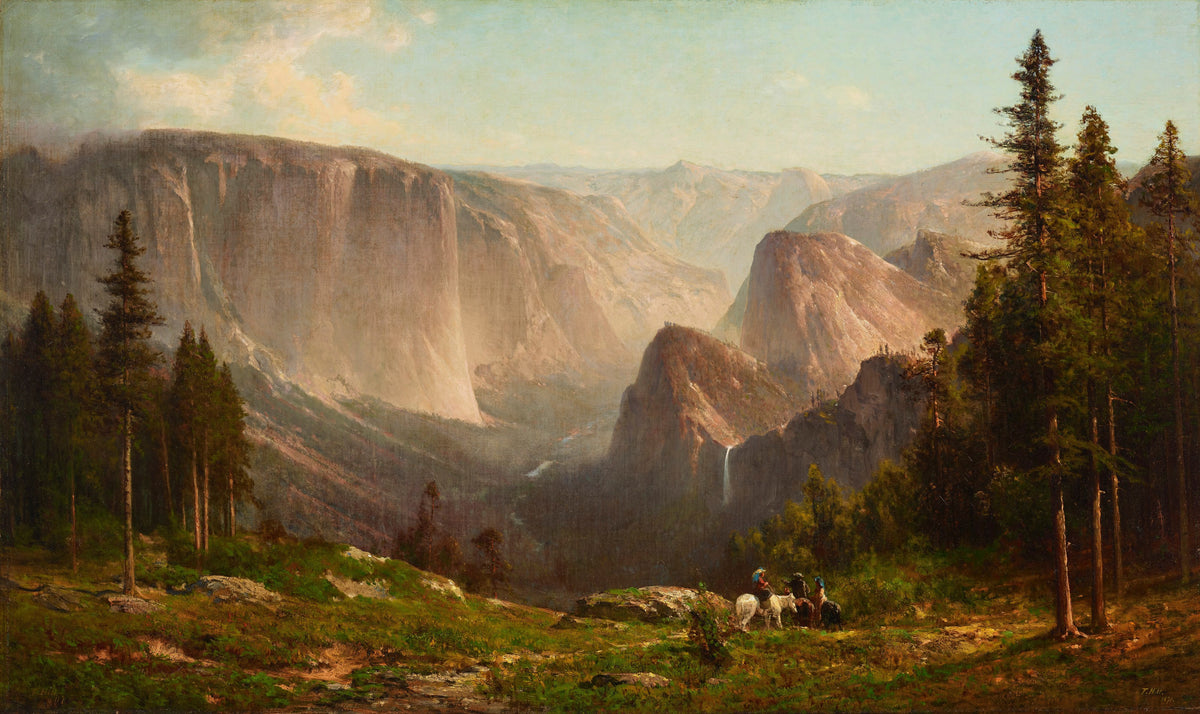 Thomas Hill — Yosemite (Three Riders) | Landscape Fine Art Print