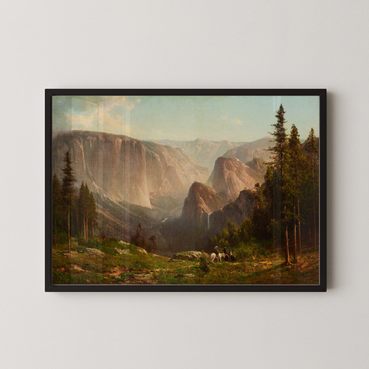 Thomas Hill — Yosemite (Three Riders) | Landscape Fine Art Print