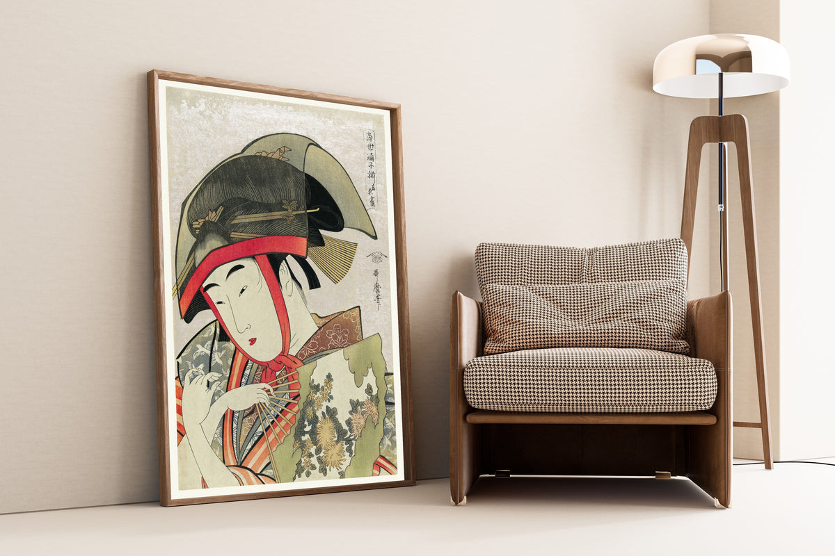 Kitagawa Utamaro — Yoshiwara Suzume | Japanese Woodblock Print (Ukiyo-e)