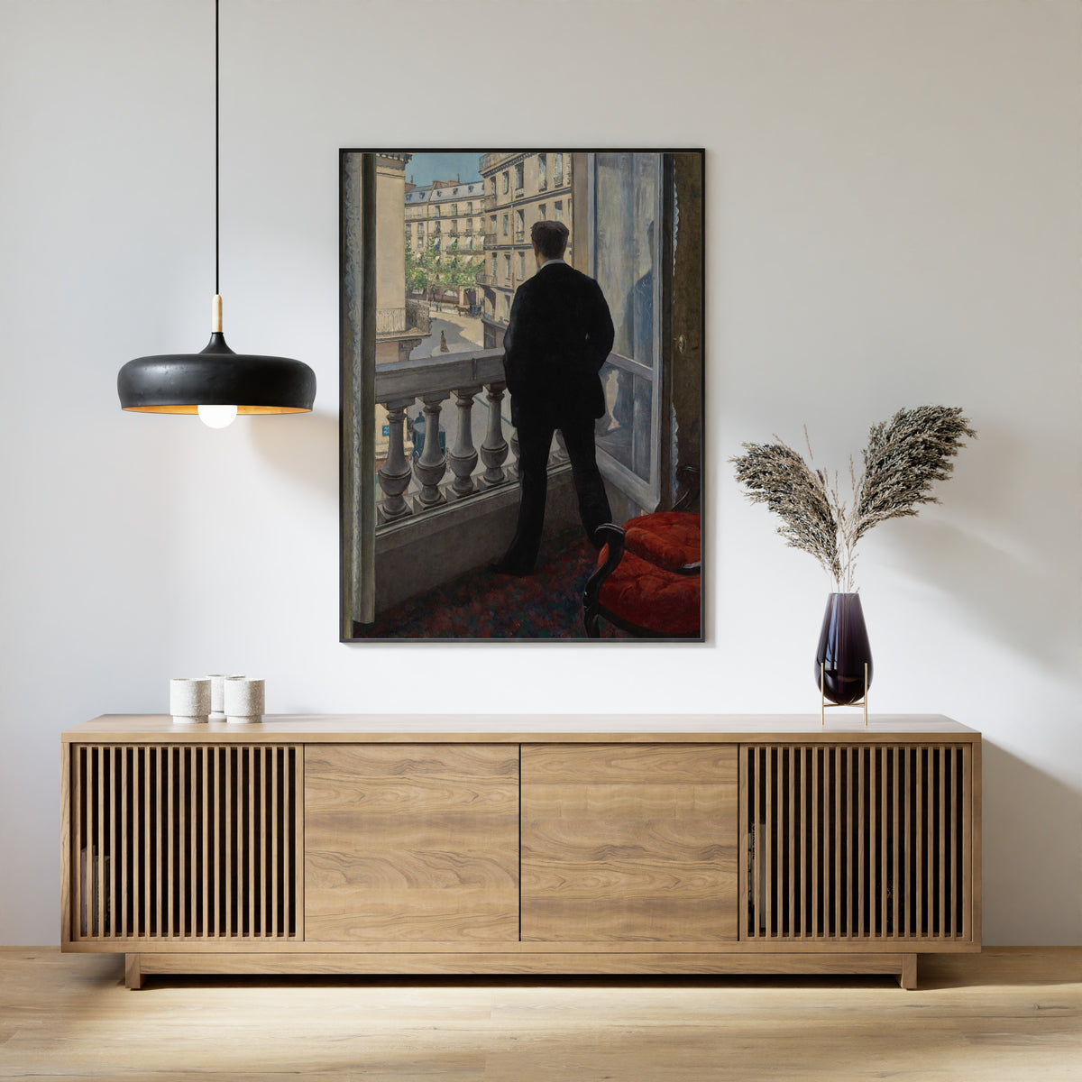 Gustave Caillebotte — Young Man at His Window | Fine Art Print