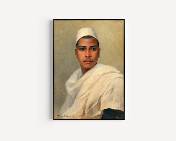 Franz Xaver Kosler — Young Man in a White Cap | Fine Art Print