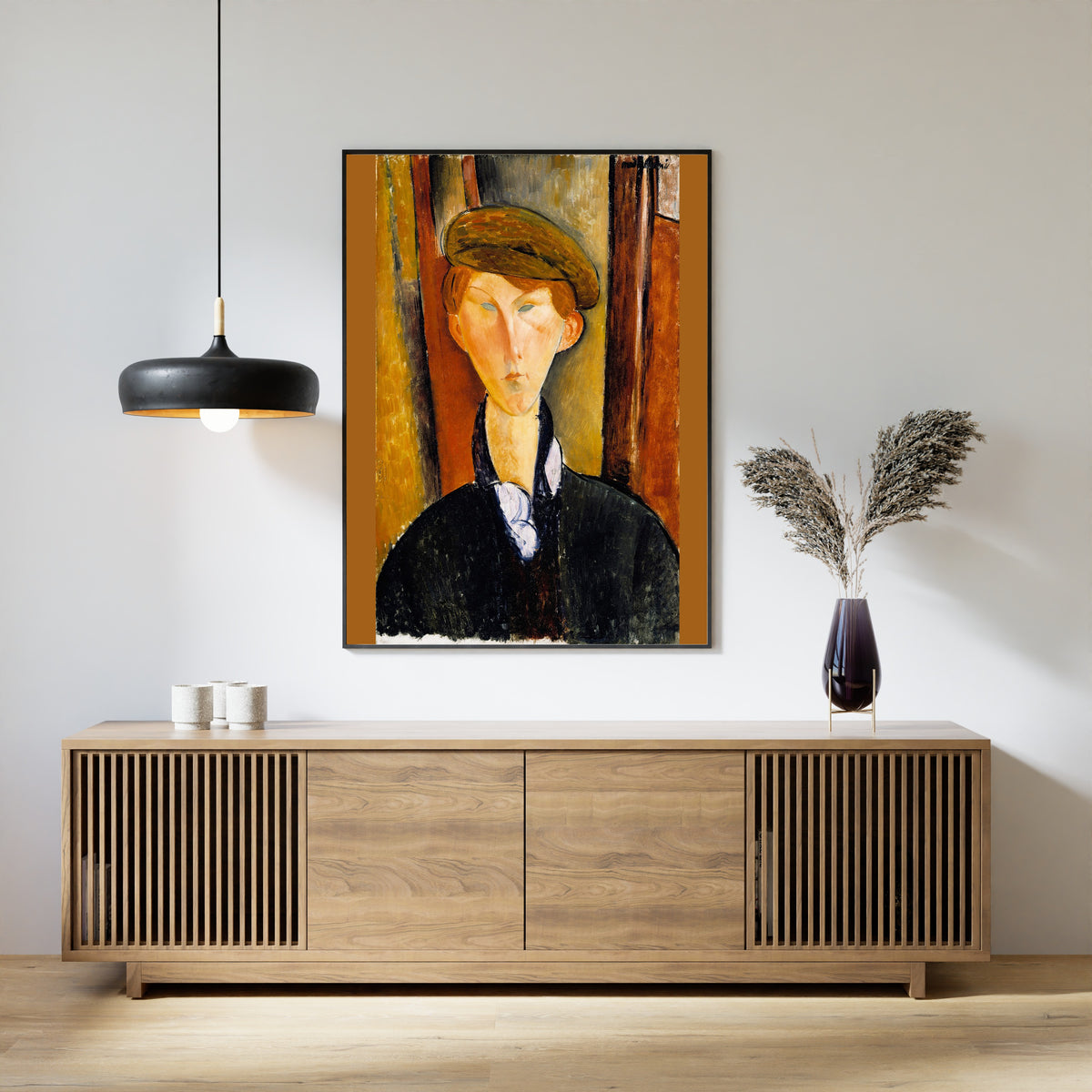 Amedeo Modigliani — Young Man with a Cap | Fine Art Print