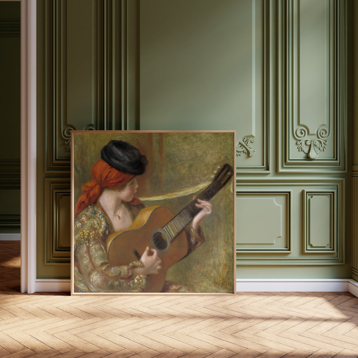 Pierre-Auguste Renoir — Young Spanish Woman with a Guitar | Fine Art Print