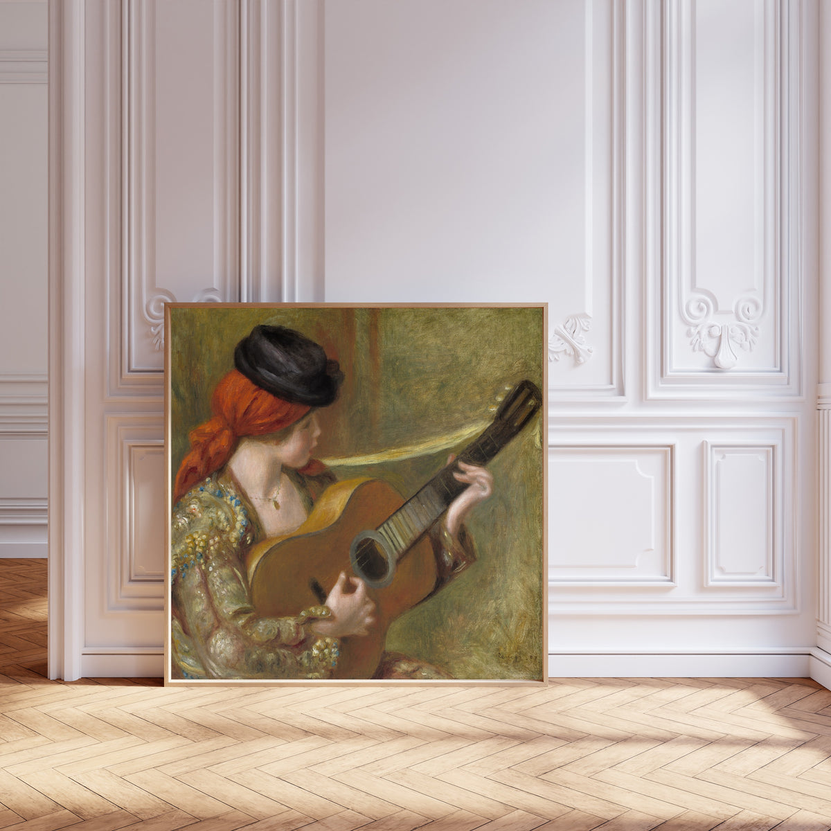 Pierre-Auguste Renoir — Young Spanish Woman with a Guitar | Fine Art Print