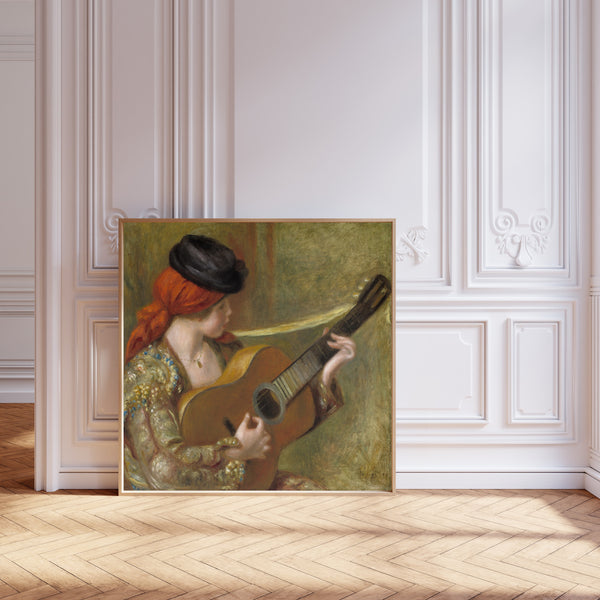 Pierre-Auguste Renoir — Young Spanish Woman with a Guitar | Fine Art Print