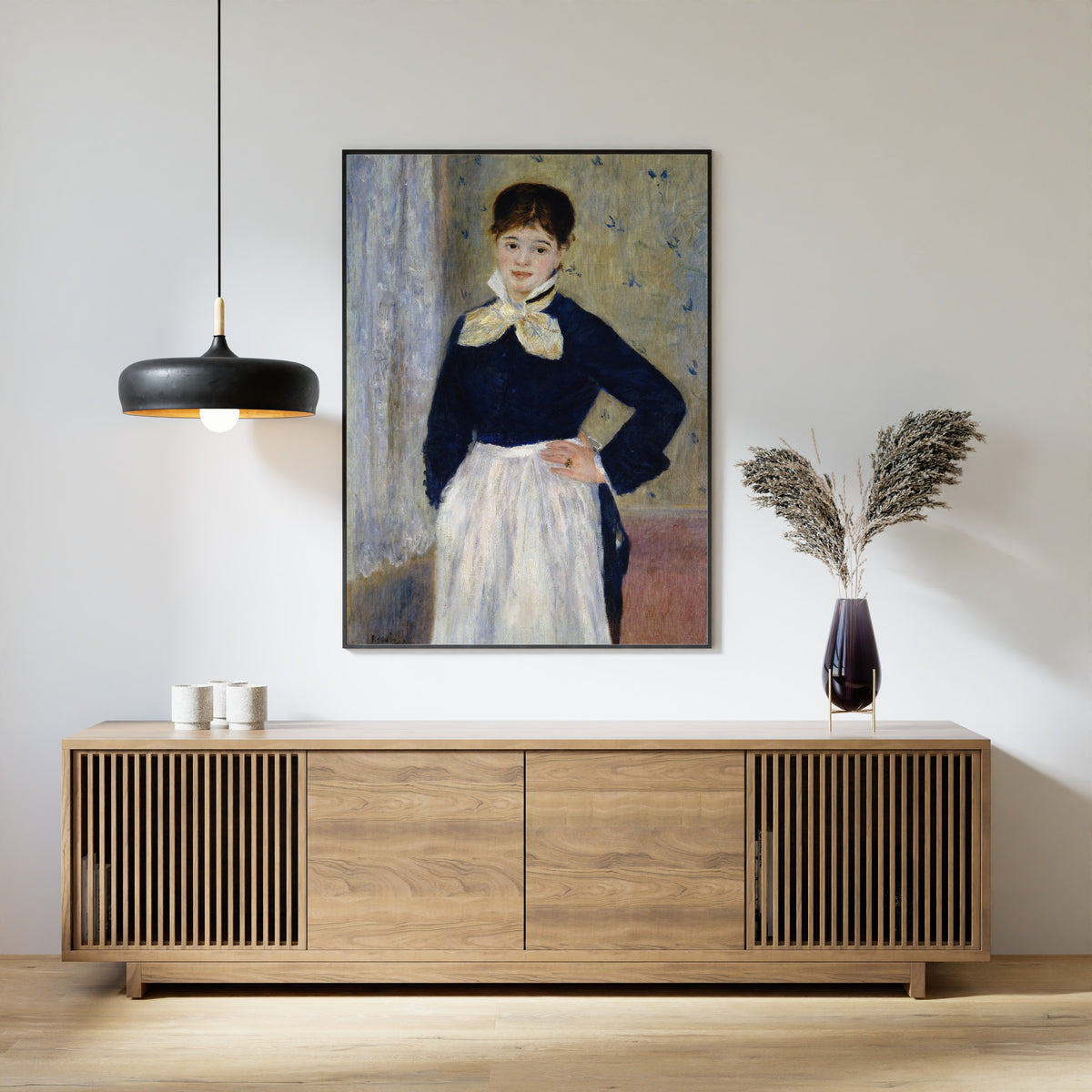 Pierre-Auguste Renoir — Young Woman (La Servante) | Fine Art Print