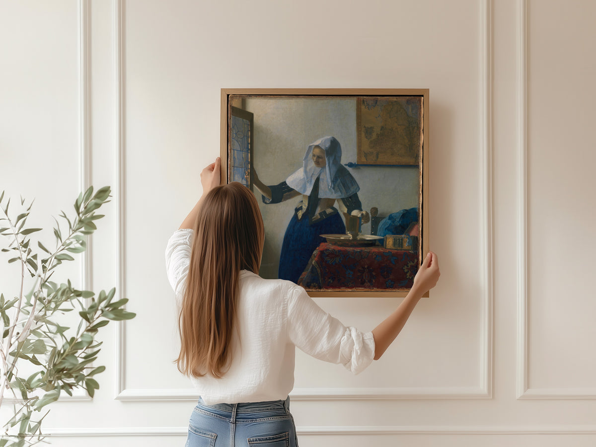Johannes Vermeer — Young Woman with a Water Pitcher | Fine Art Print
