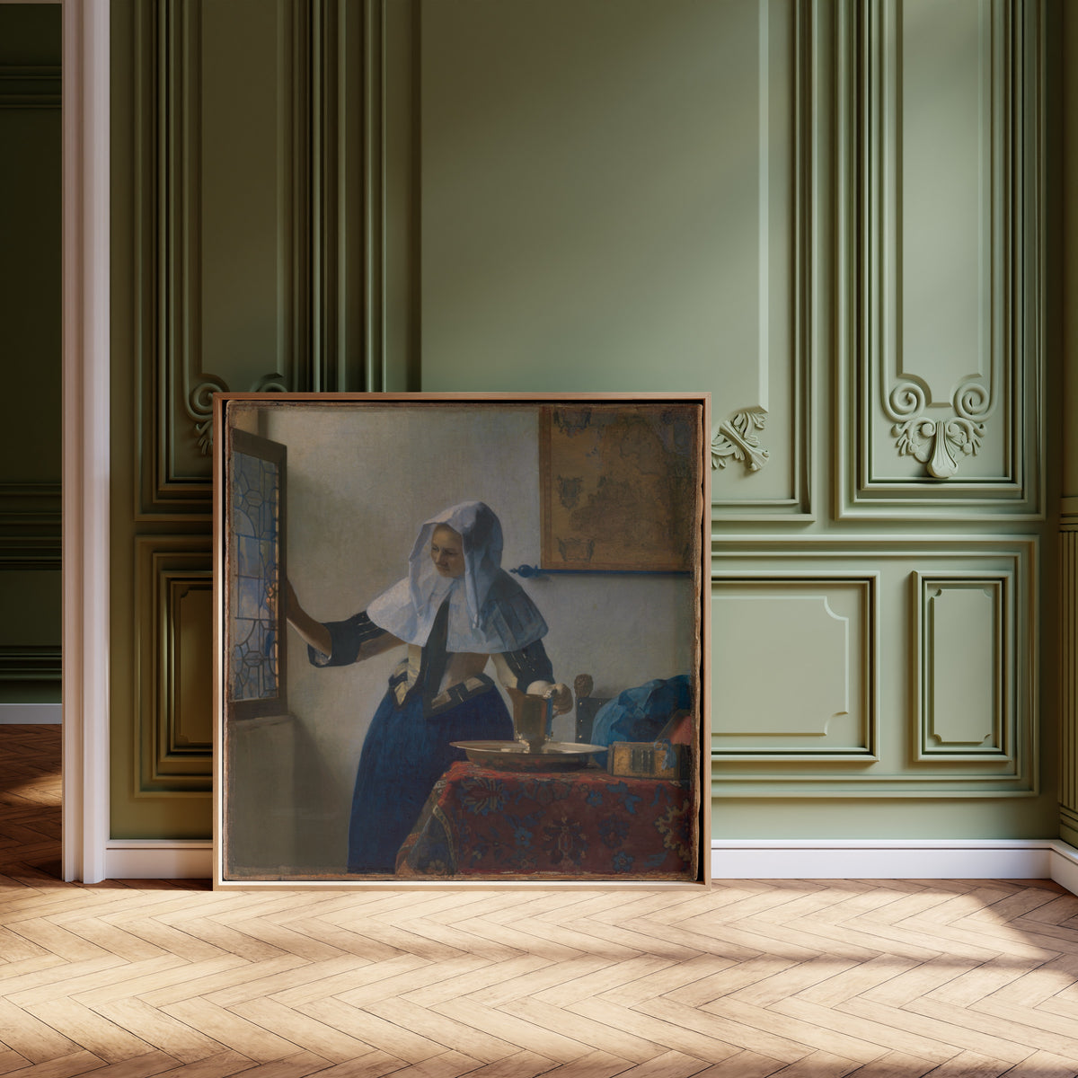 Johannes Vermeer — Young Woman with a Water Pitcher | Fine Art Print
