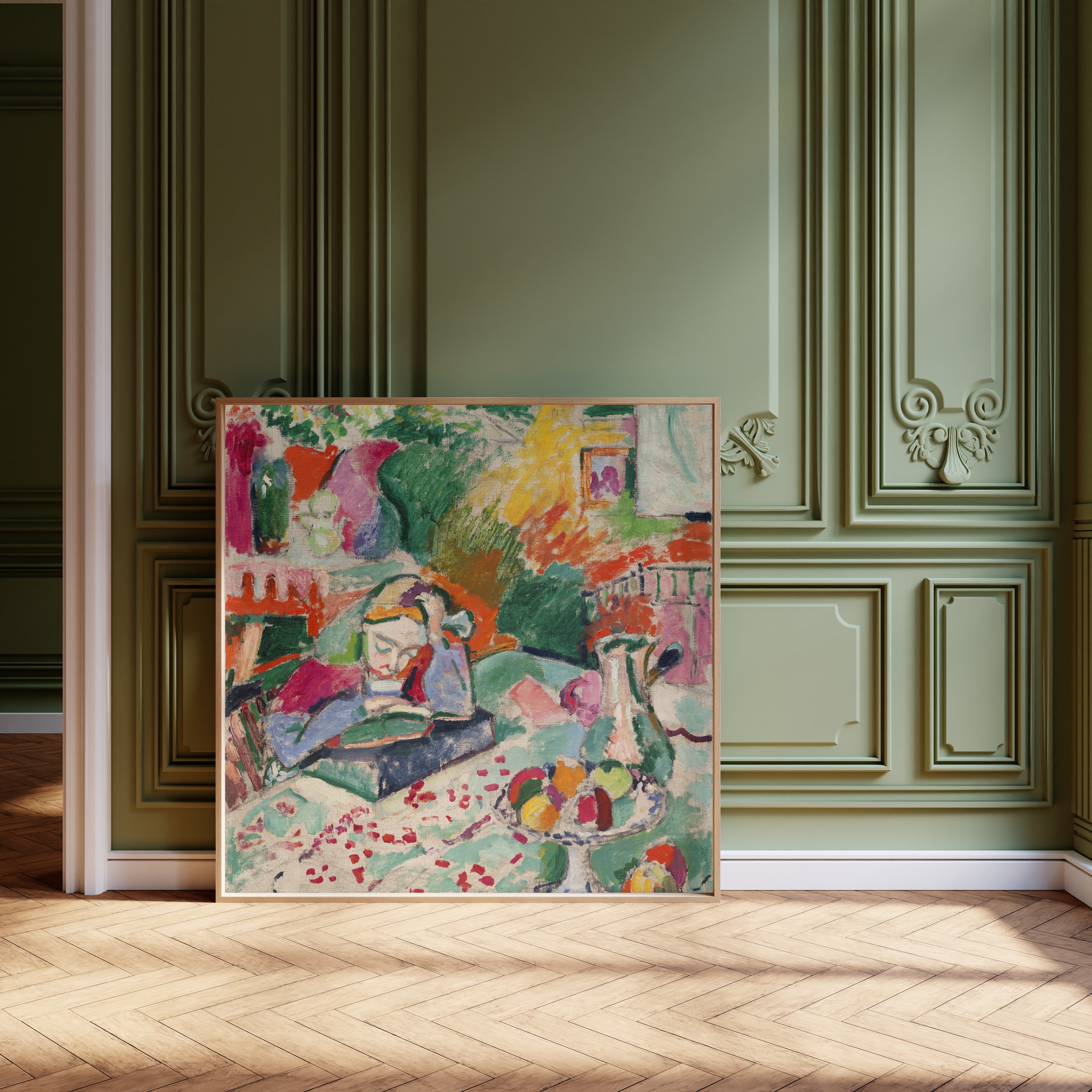 Henri Matisse — Interior with a Young Girl (Girl Reading) | Fine Art Print