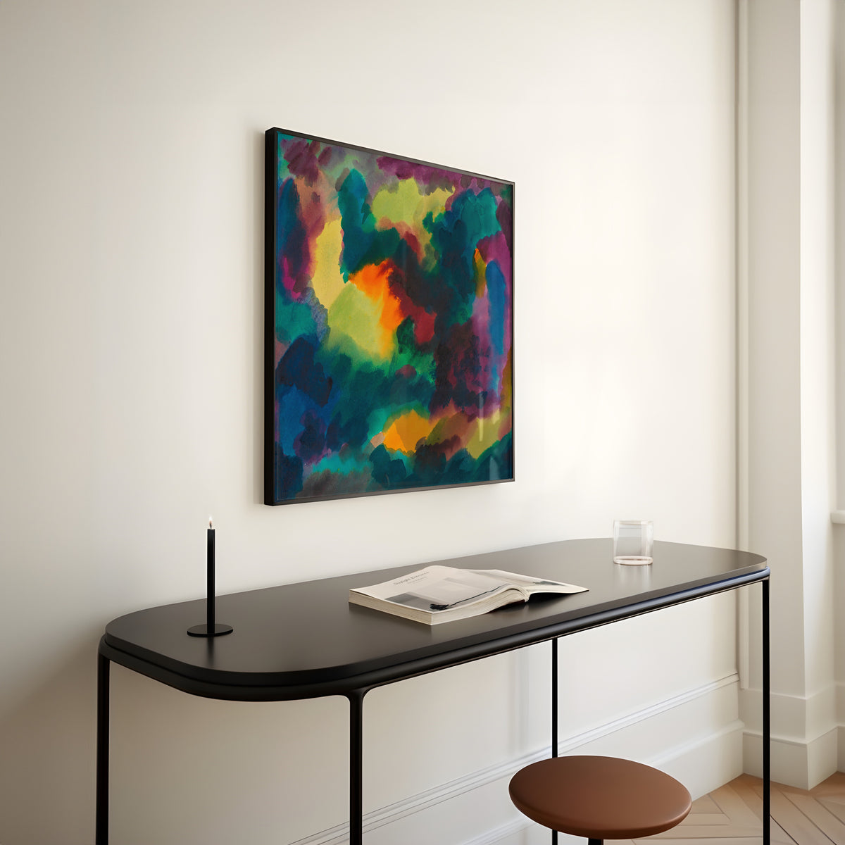 Karl Wiener — Zersetzung I (Decomposition I) | Abstract Art Print