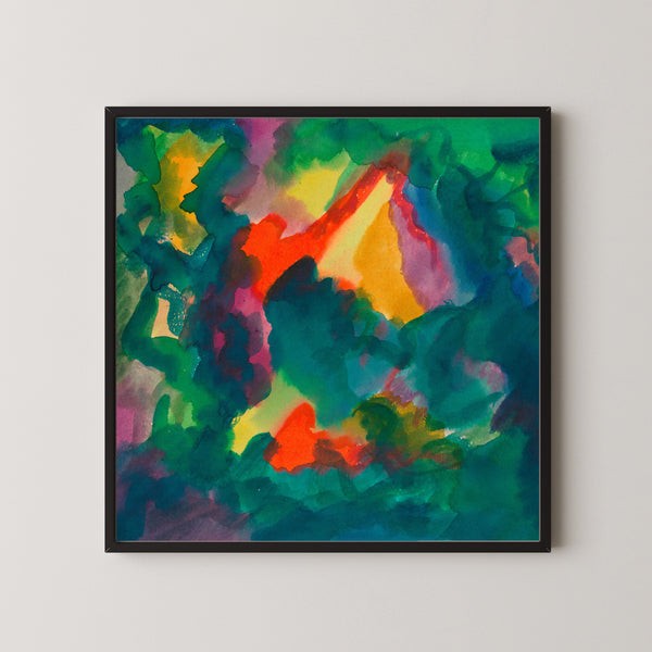 Karl Wiener — Zersetzung II (Decomposition II) | Abstract Art Print