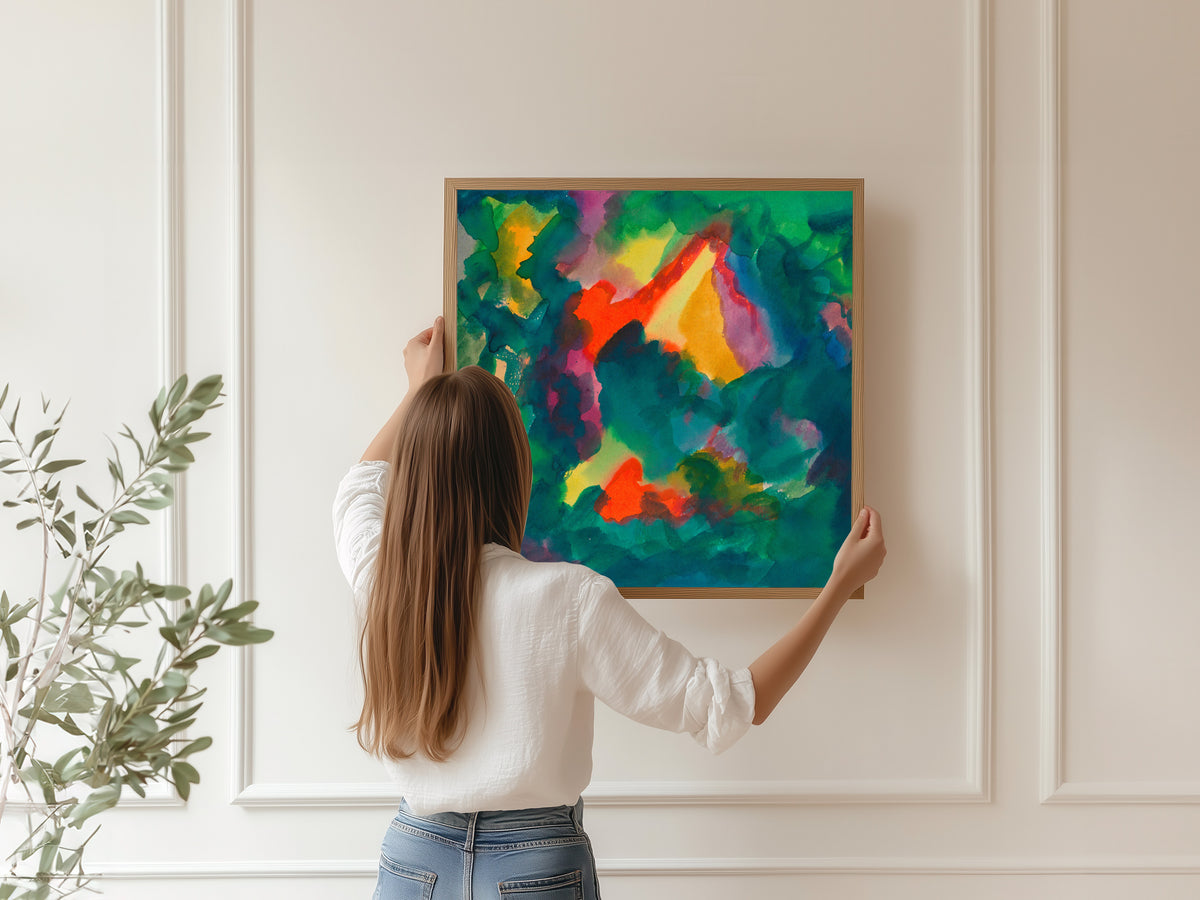 Karl Wiener — Zersetzung II (Decomposition II) | Abstract Art Print