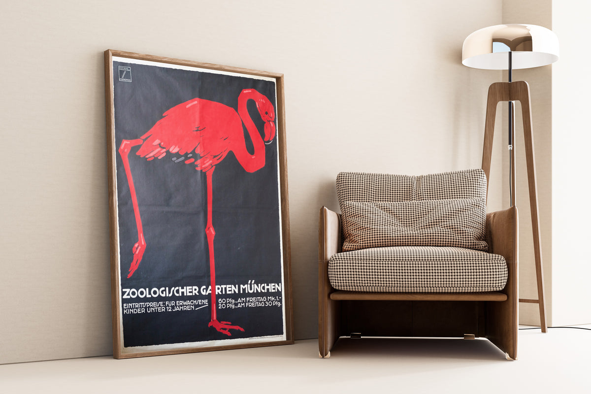 Ludwig Hohlwein — Zoologischer Garten München | Vintage Poster Print
