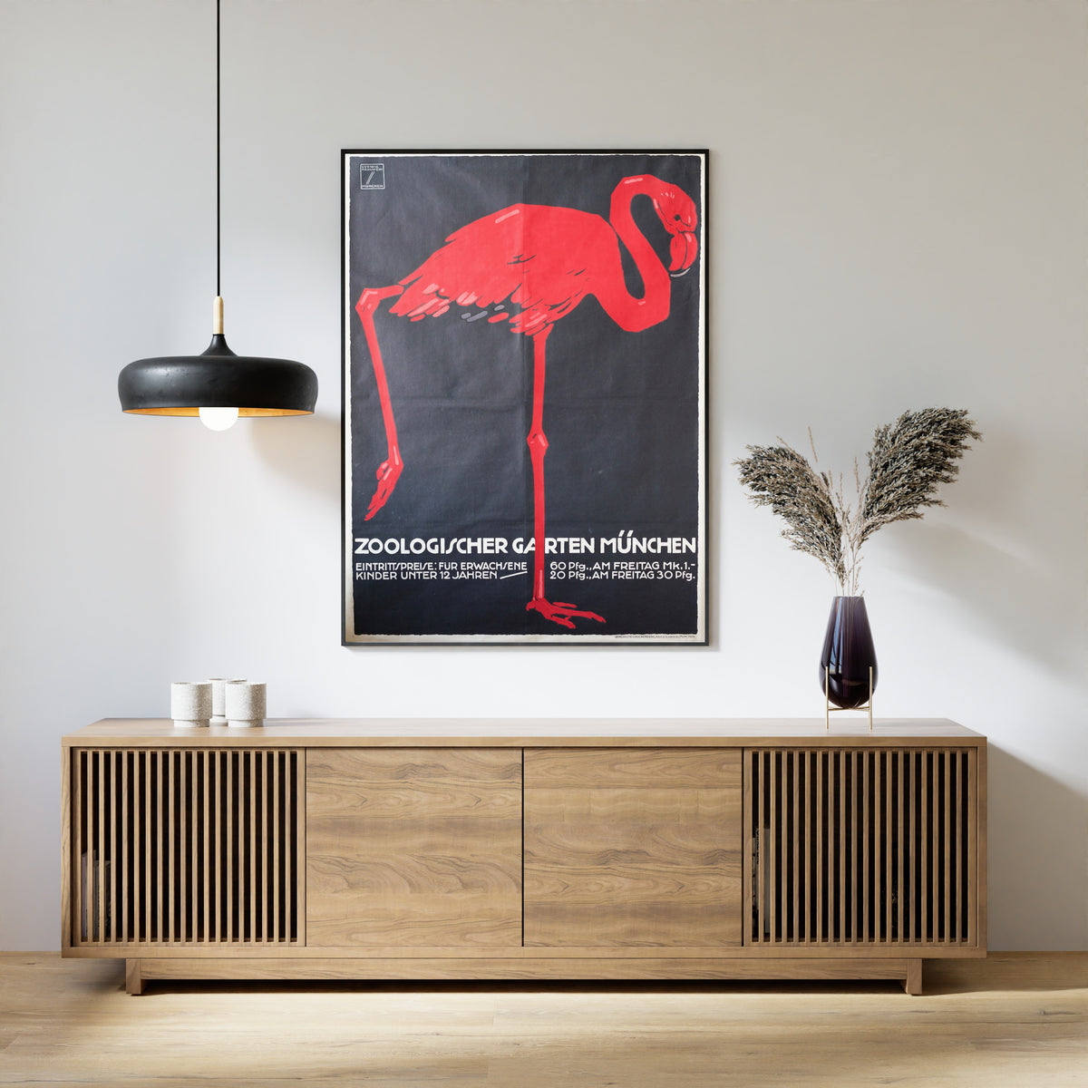 Ludwig Hohlwein — Zoologischer Garten München | Vintage Poster Print