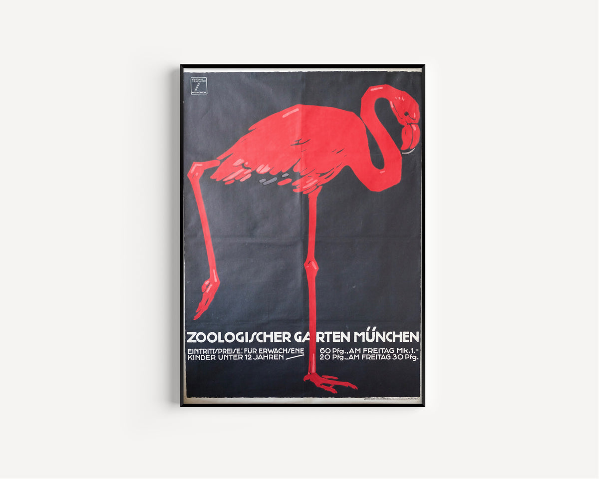 Ludwig Hohlwein — Zoologischer Garten München | Vintage Poster Print