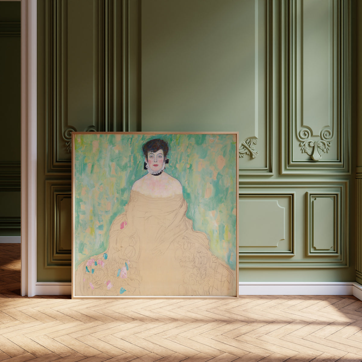 Gustav Klimt — Portrait of Amalie Zuckerkandl | Fine Art Print
