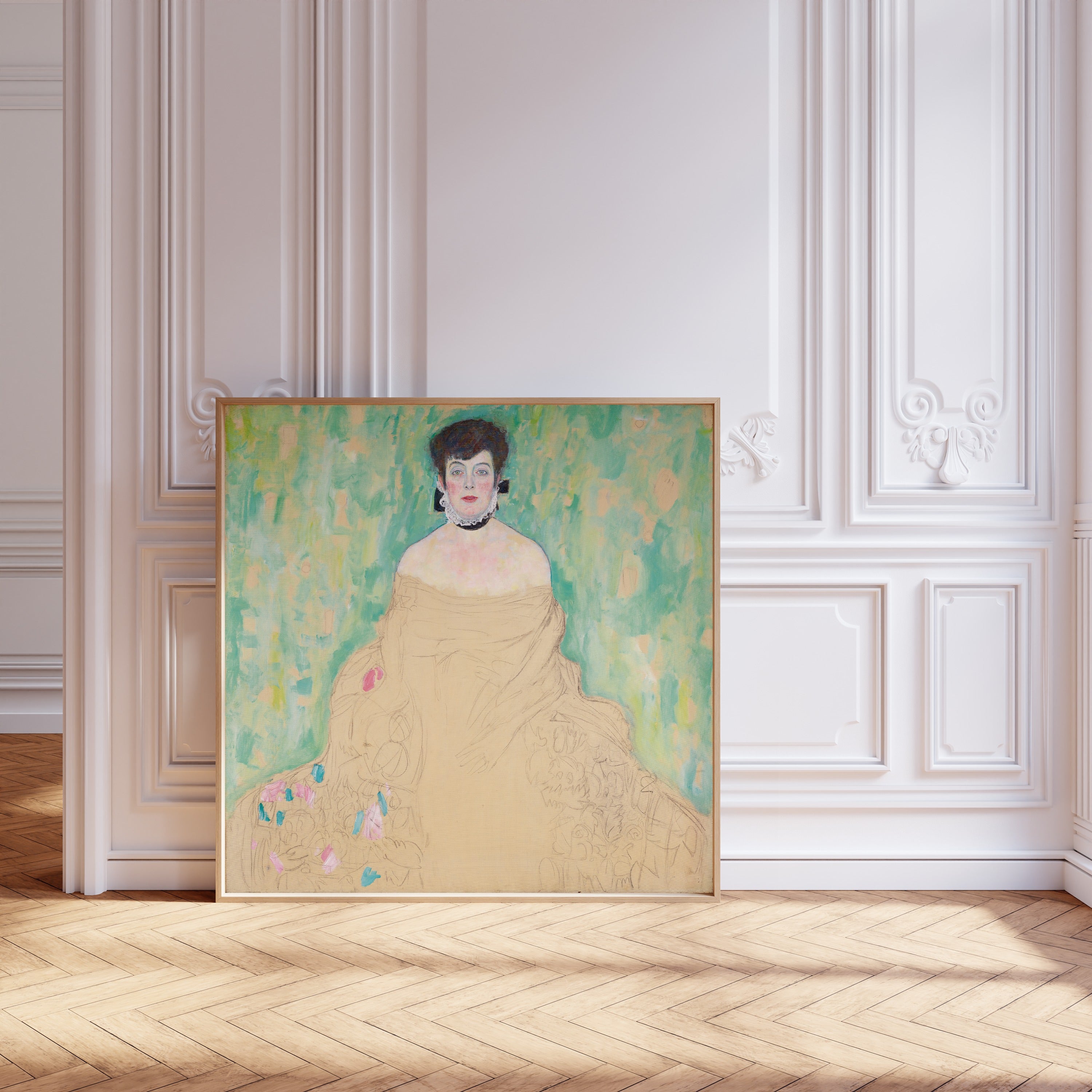 Gustav Klimt — Portrait of Amalie Zuckerkandl | Fine Art Print