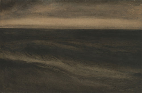 Léon Spilliaert — Zwarte marine | Symbolist Seascape Print