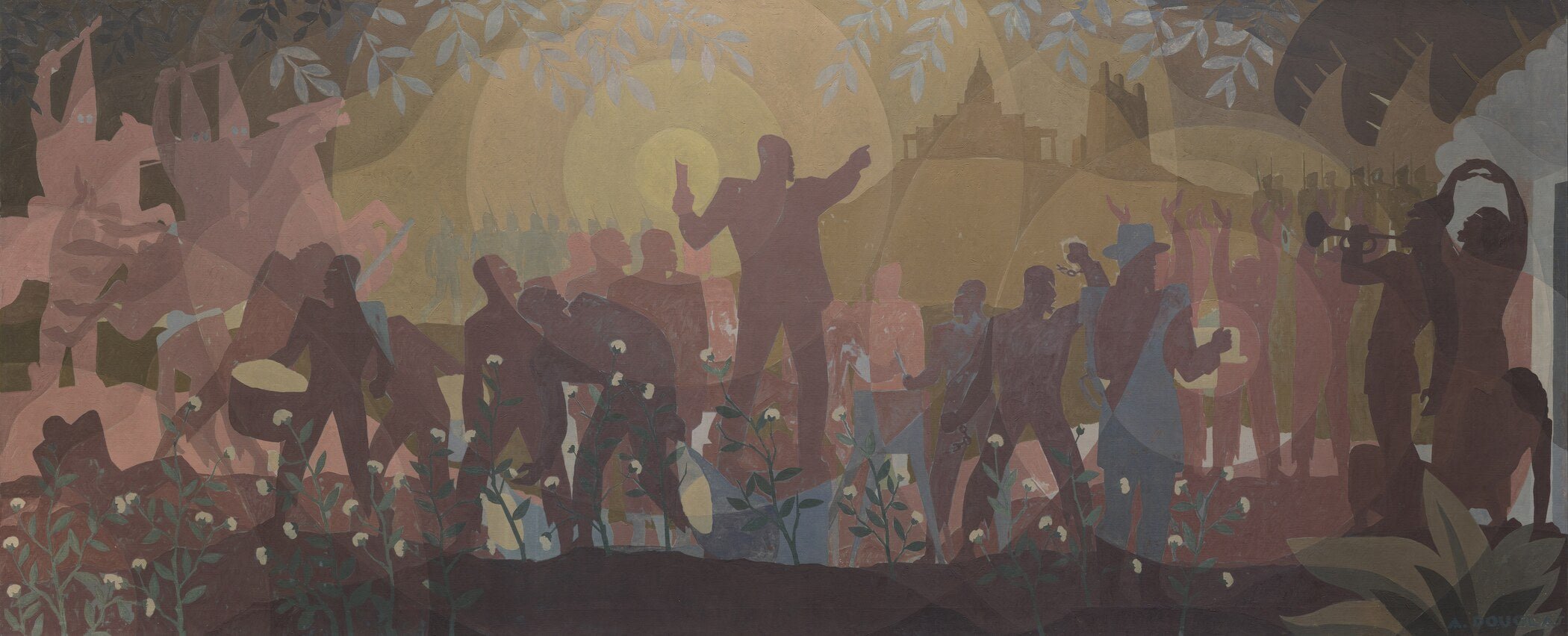 Aaron Douglas — Aspects of Negro Life | Fine Art Print - 9ArtPrints