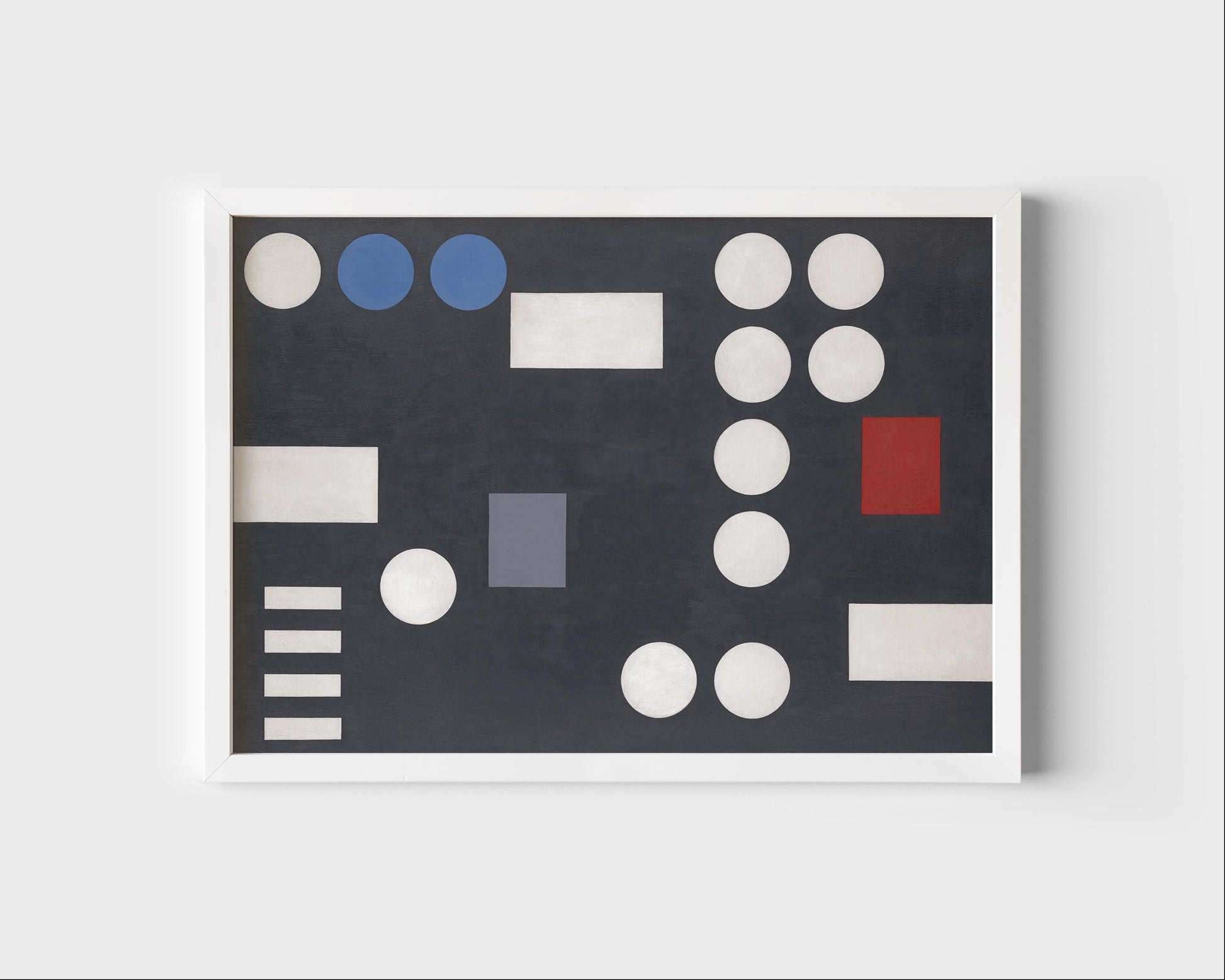 Abstract Geometric Composition by Sophie Taeuber - Arp | Modernist Artwork Print | Bauhaus - Inspired Wall Art (available framed or unframed) - 9ArtPrints