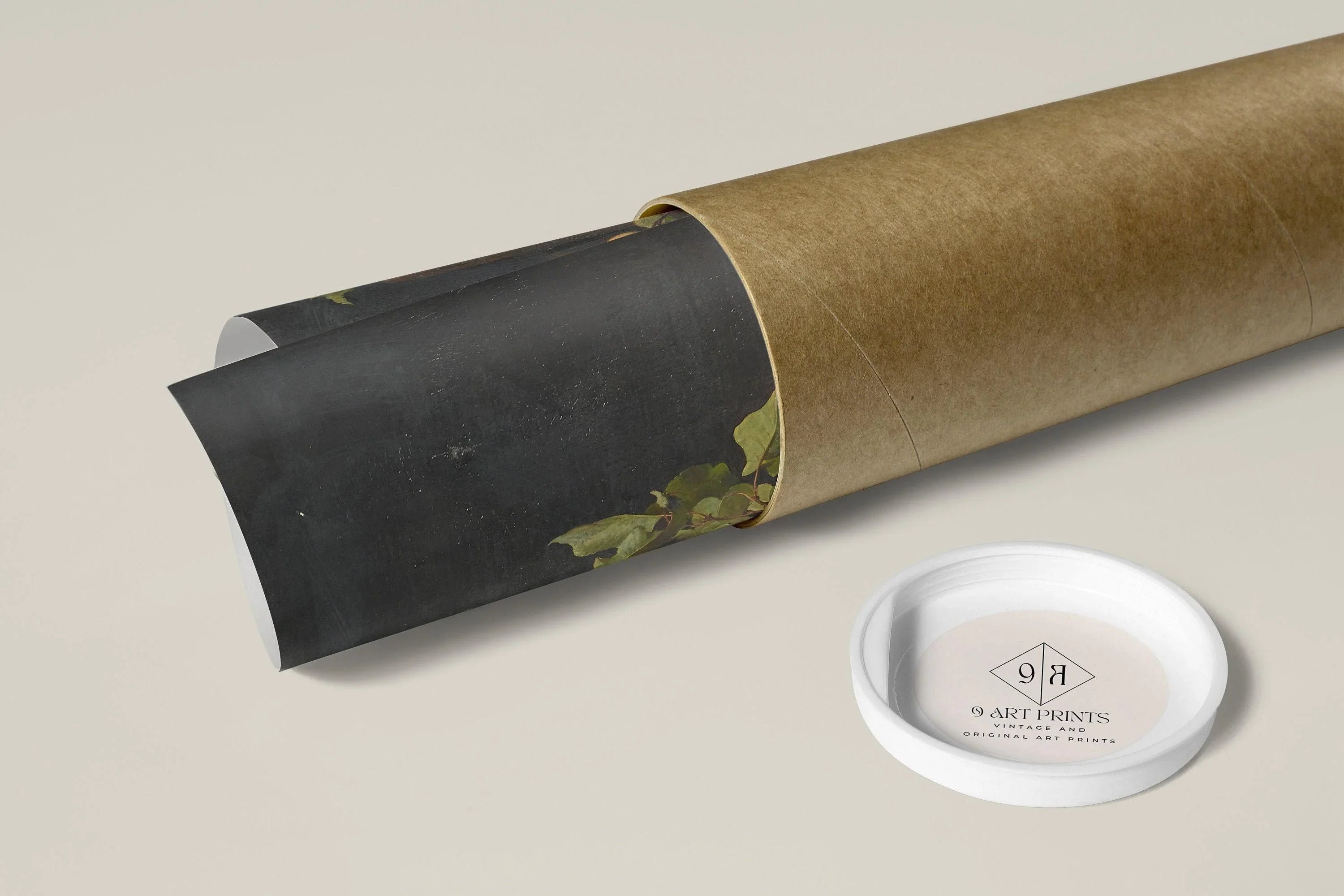 Adam Ludwig Kunz - Apricot Branch | Famous Still Life Art (available handframed or unframed) - 9ArtPrints