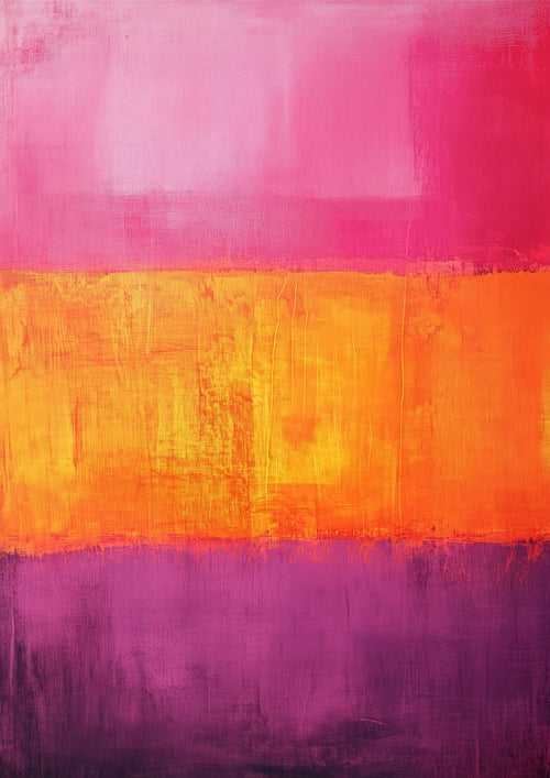 After Mark Rothko — Orange and Purple II (Colour Field) | Fine Art Print - 9ArtPrints