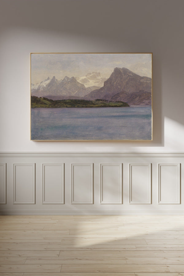 Albert Bierstadt — Alaskan Coast Range | Landscape Fine Art Print