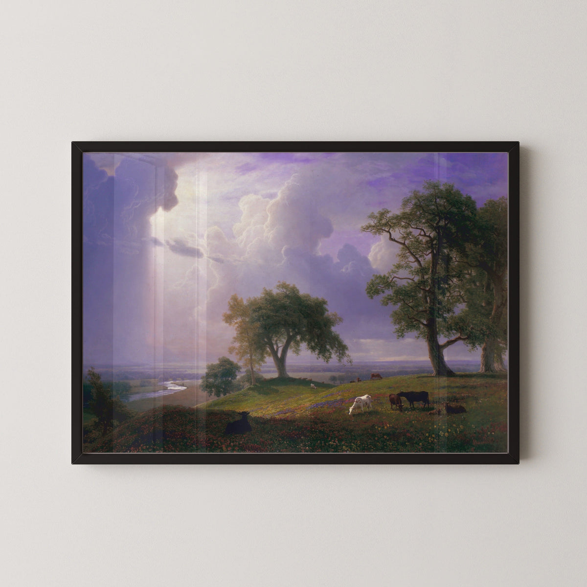 Albert Bierstadt — California Spring | Landscape Fine Art Print - 9ArtPrints