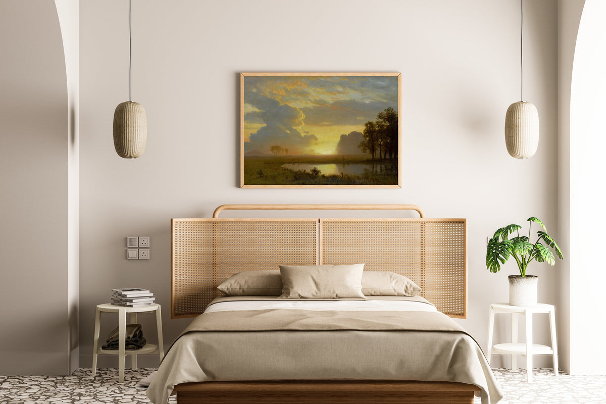 Albert Bierstadt — Estes Park, Colorado | Landscape Fine Art Print - 9ArtPrints