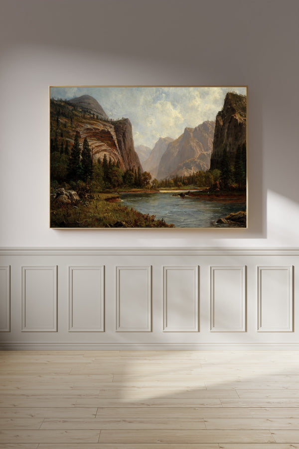 Albert Bierstadt — Gates of the Yosemite | Landscape Fine Art Print
