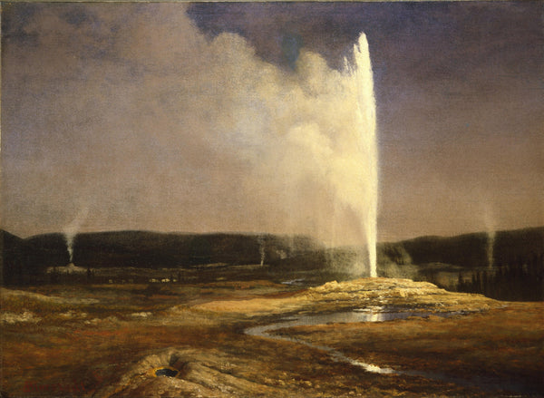 Albert Bierstadt — Geysers | Landscape Fine Art Print