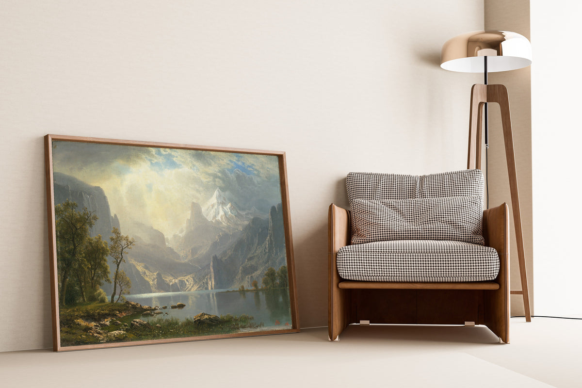 Albert Bierstadt — In the Sierras | Landscape Fine Art Print - 9ArtPrints