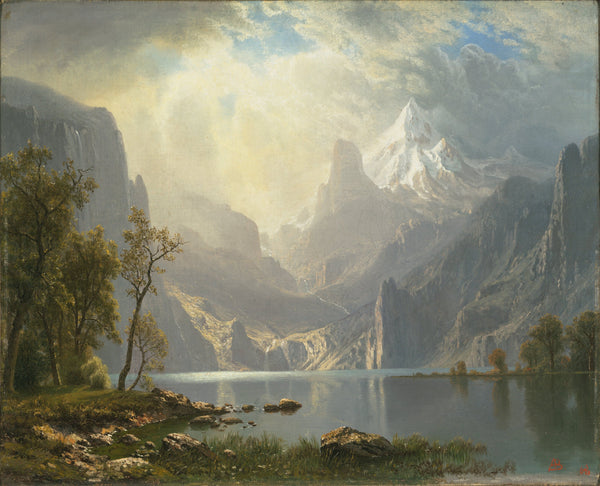 Albert Bierstadt — In the Sierras | Landscape Fine Art Print