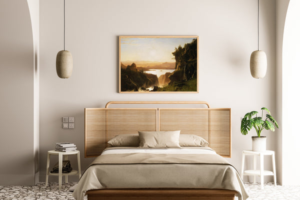 Albert Bierstadt — Island Lake | Landscape Fine Art Print