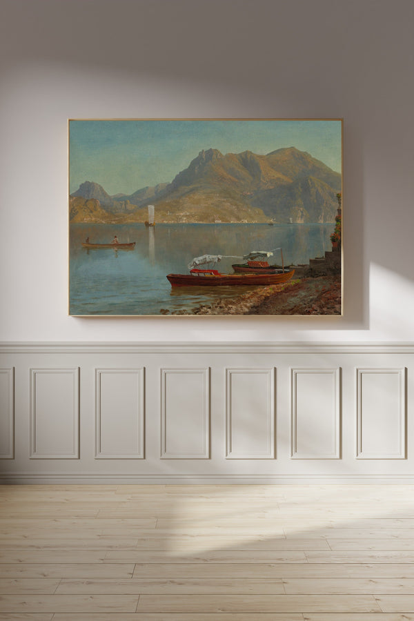 Albert Bierstadt — Lake Como | Landscape Fine Art Print