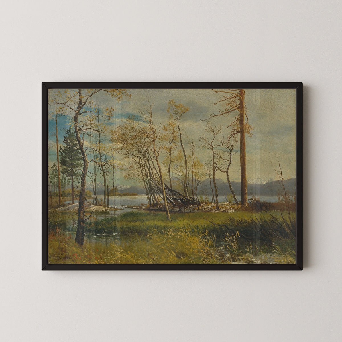 Albert Bierstadt — Lake Tahoe | Landscape Fine Art Print - 9ArtPrints