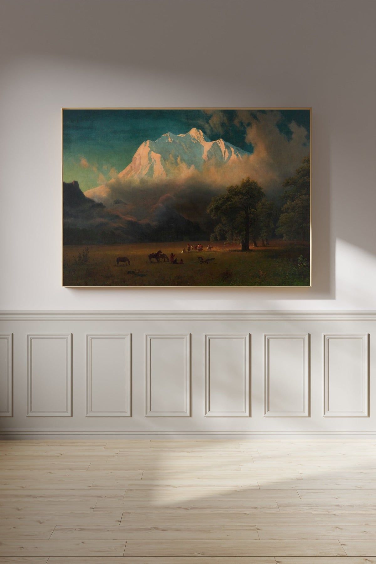 Albert Bierstadt — Mount Adams, Washington | Landscape Fine Art Print - 9ArtPrints