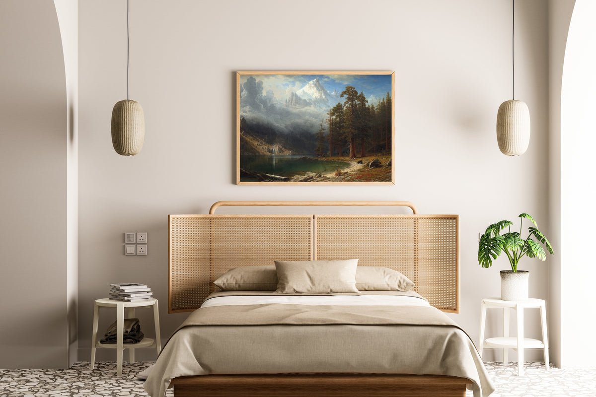 Albert Bierstadt — Mount Corcoran | Landscape Fine Art Print - 9ArtPrints