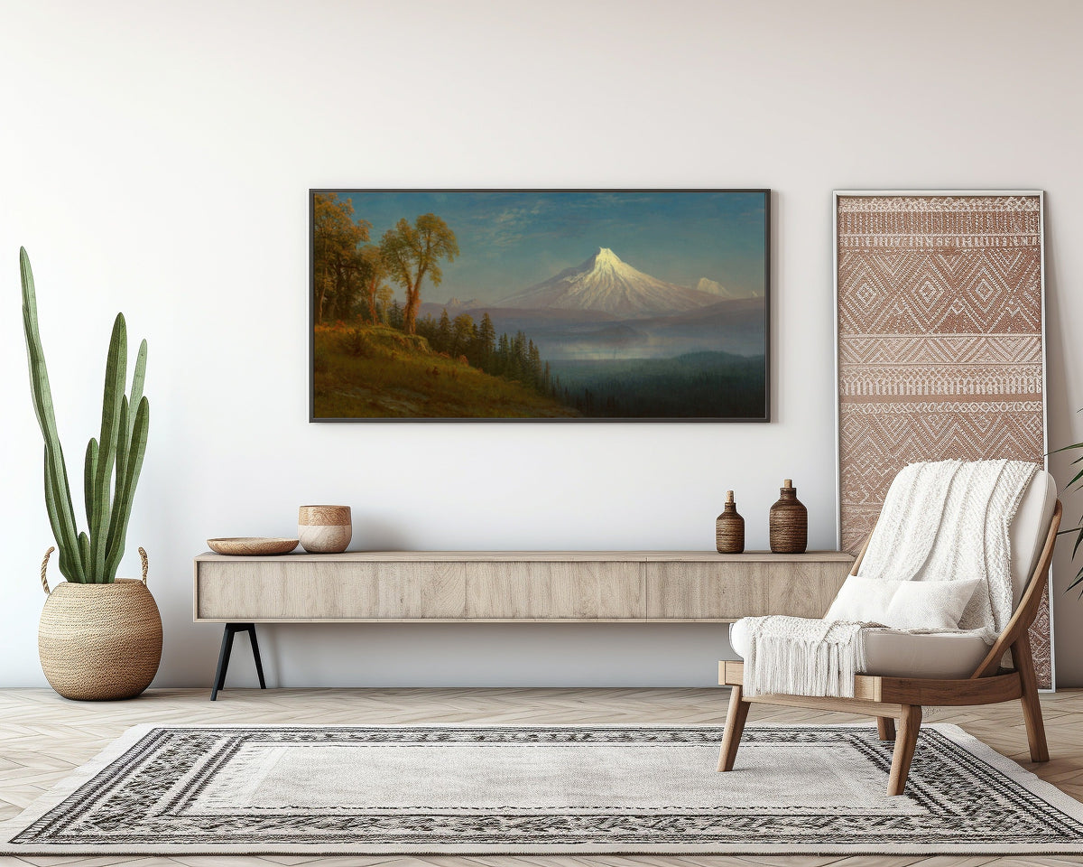 Albert Bierstadt — Mount St. Helens | Landscape Fine Art Print - 9ArtPrints