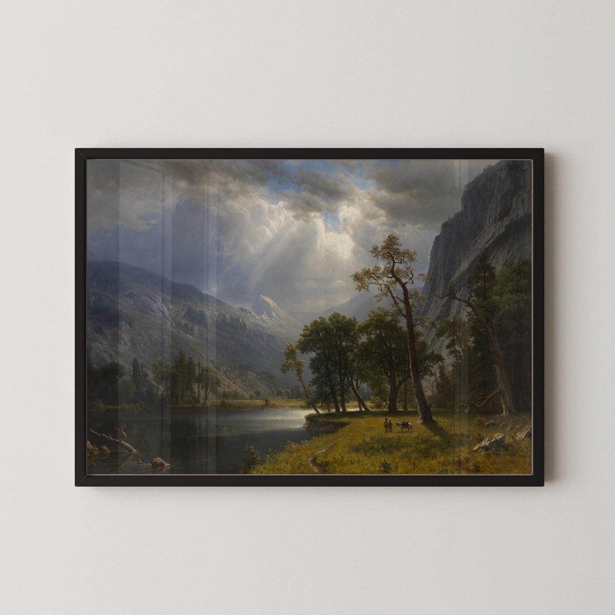 Albert Bierstadt — Mount Starr King | Landscape Fine Art Print - 9ArtPrints