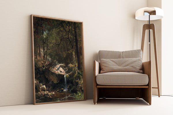 Albert Bierstadt — Mountain Brook | Landscape Fine Art Print