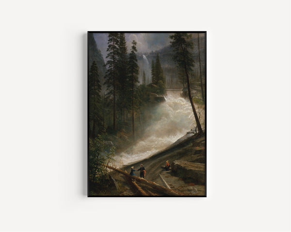 Albert Bierstadt — Nevada Falls, Yosemite | Landscape Fine Art Print