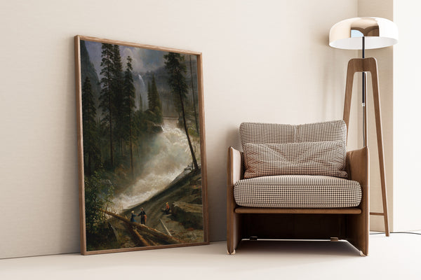 Albert Bierstadt — Nevada Falls, Yosemite | Landscape Fine Art Print
