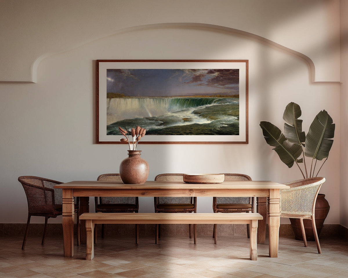 Albert Bierstadt — Niagara | Landscape Fine Art Print - 9ArtPrints