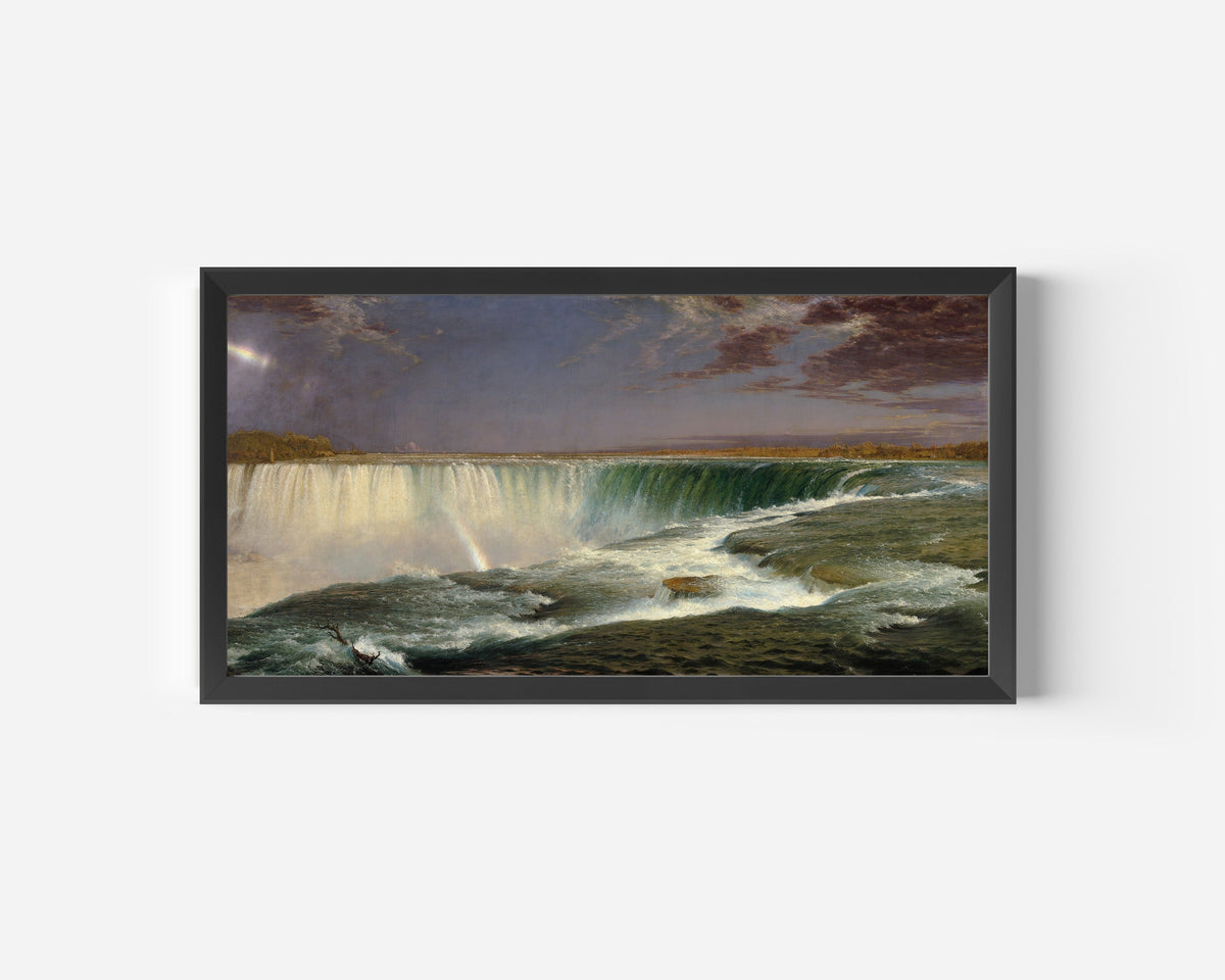 Albert Bierstadt — Niagara | Landscape Fine Art Print - 9ArtPrints
