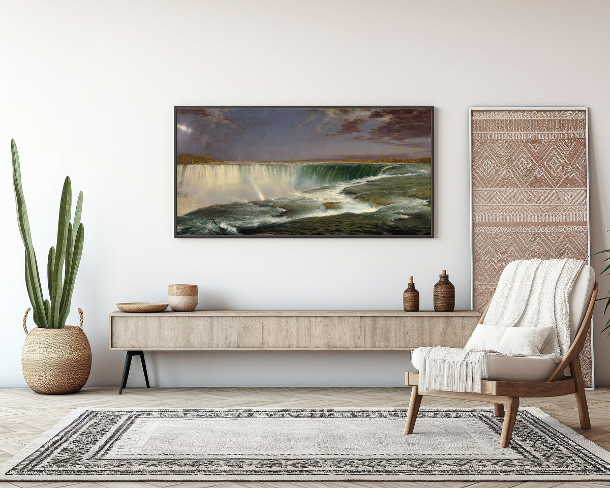 Albert Bierstadt — Niagara | Landscape Fine Art Print - 9ArtPrints