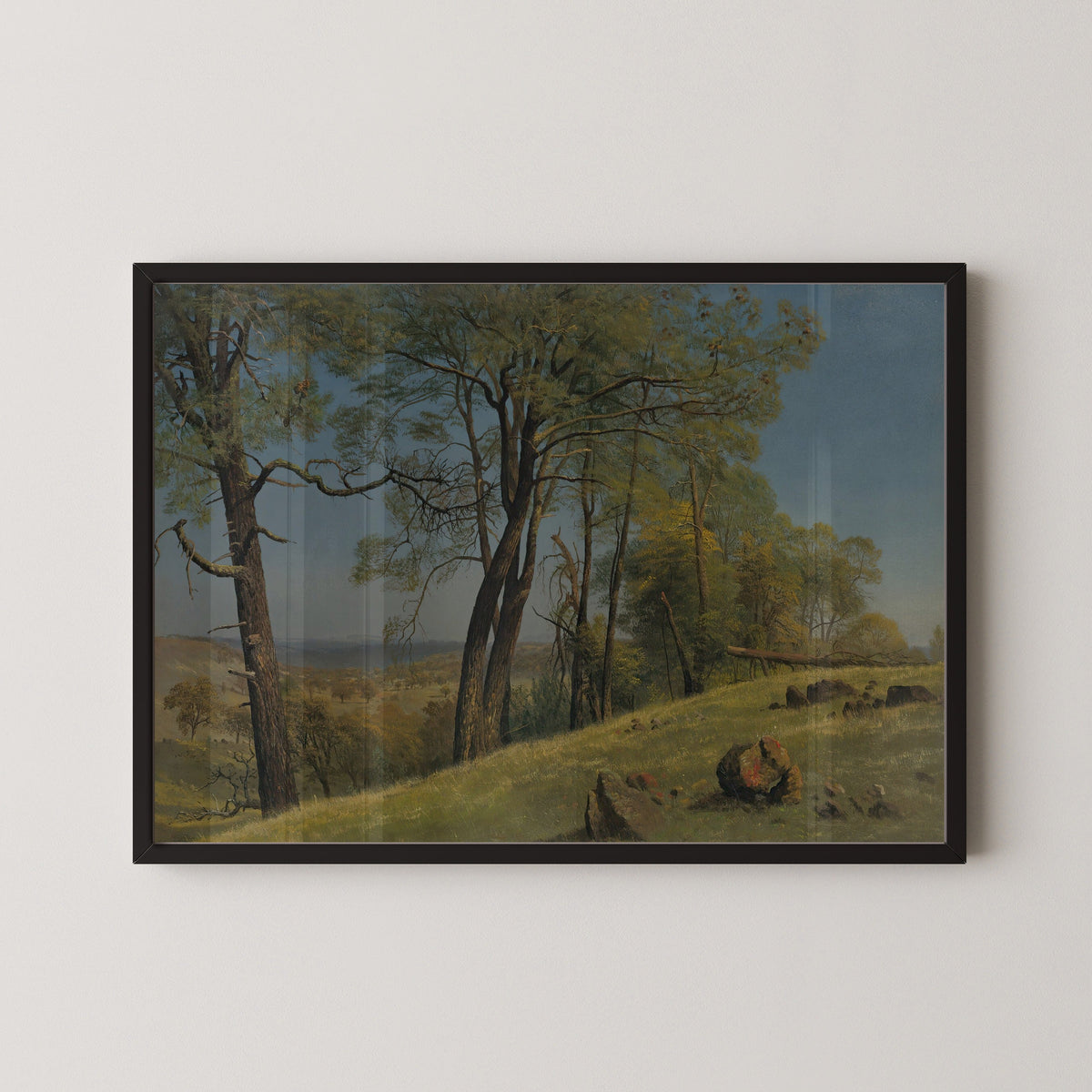 Albert Bierstadt — Rockland County, California | Landscape Fine Art Print - 9ArtPrints